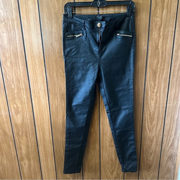 Lipsy Midnight Black Skinny Trousers - Picture 1 of 2